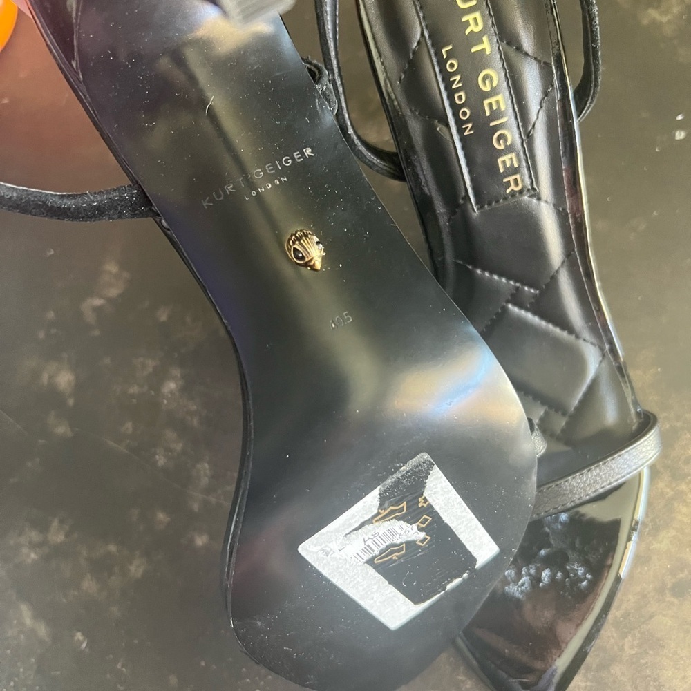 Kurt Gieger black strappy heel - Picture 5 of 6